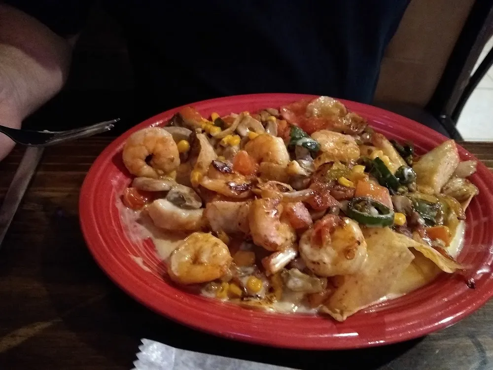 Jalapeno Shrimp Nachos