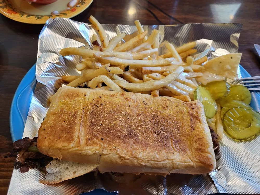 Philly Cheese Steak with Fries